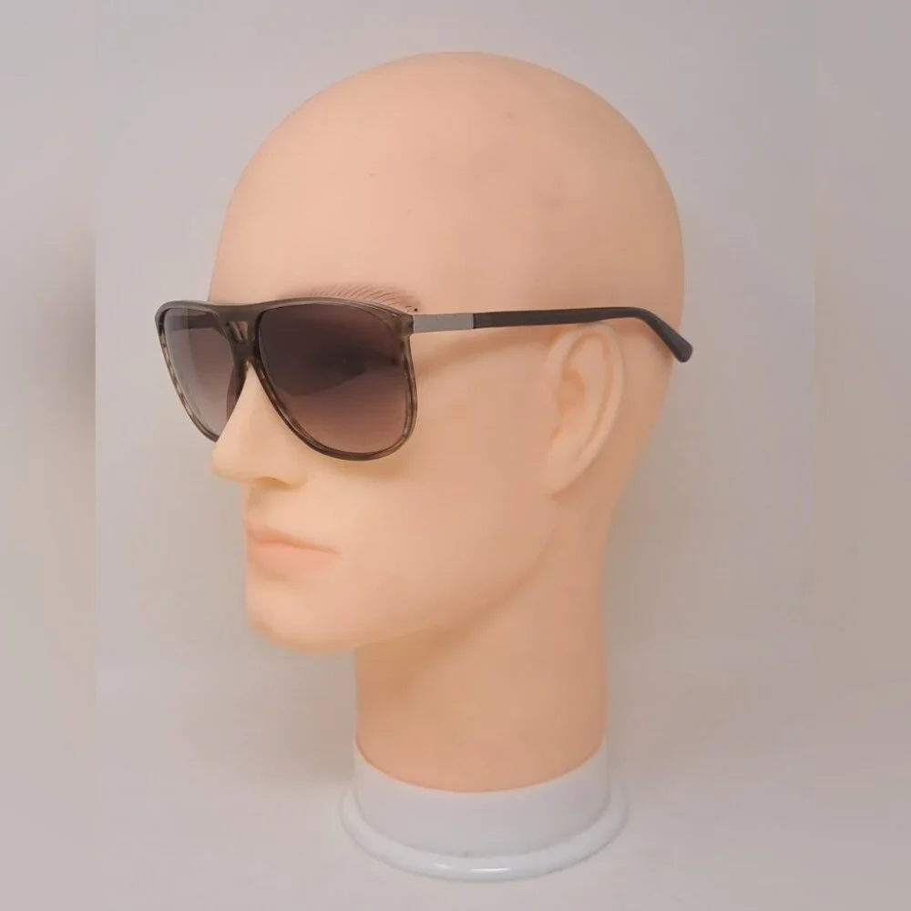 Gucci Men's Sunglasses Retro Oversized Aviator Havana Brown GG1640/S 62-12-140